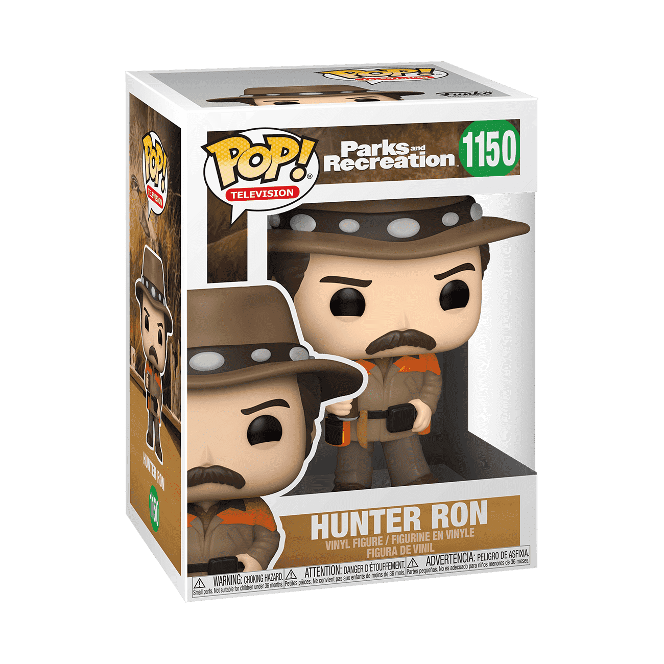 Hunter Ron #1150 Funko Pop! Television Parks And Recreation