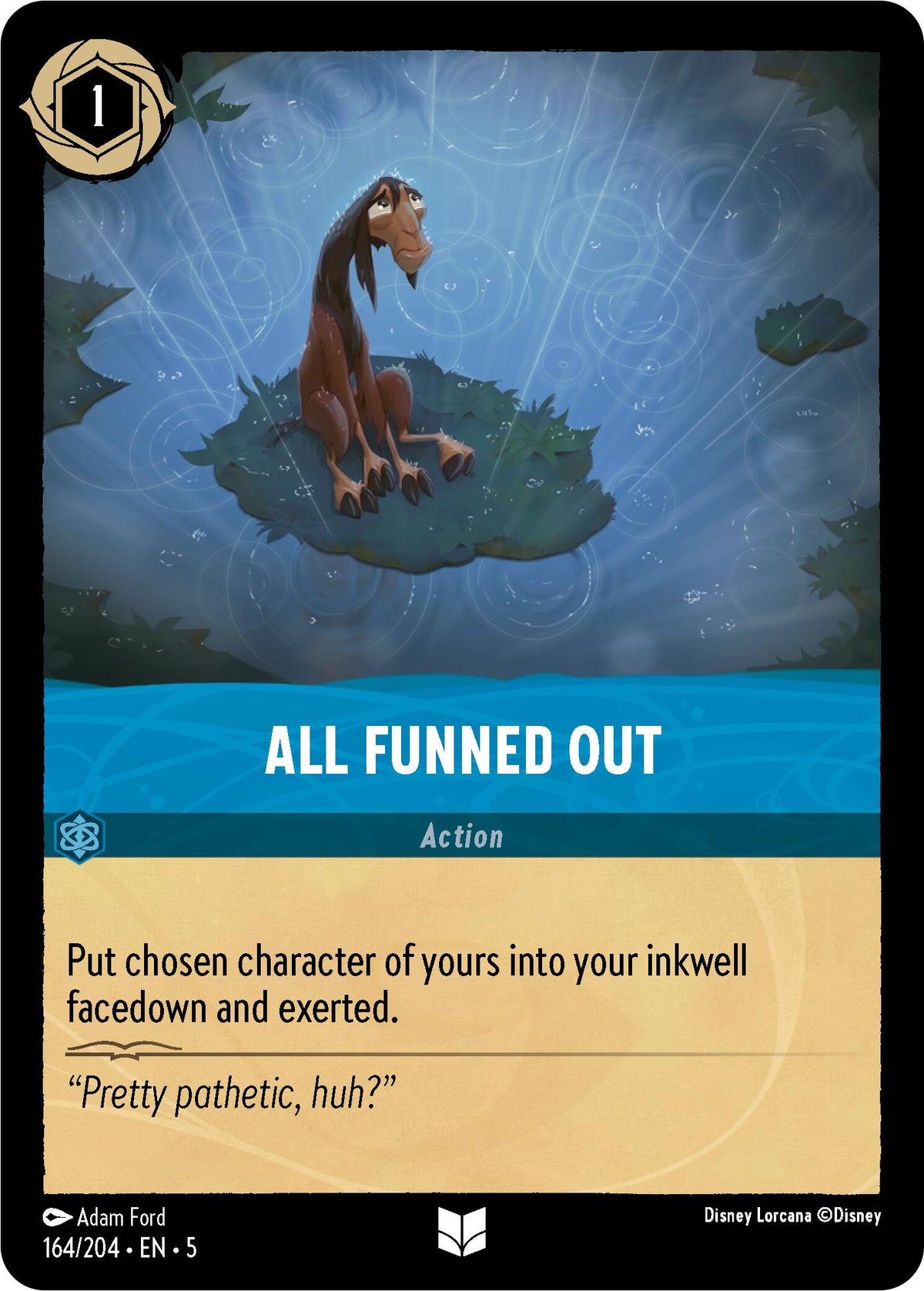 All Funned Out (164/204) - Shimmering Skies Cold Foil