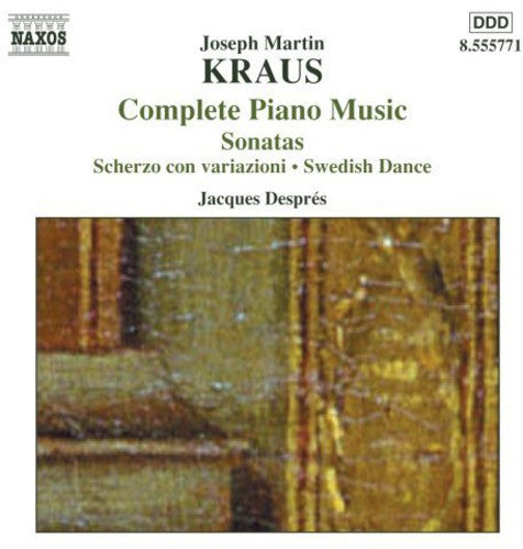 J.M. KRAUS - Complete Piano Music Music CD