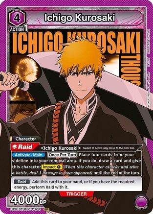 Ichigo Kurosaki (104) (UE01ST/BLC-1-104) - UE01ST BLEACH ThousandYear Blood War Starter Deck Foil
