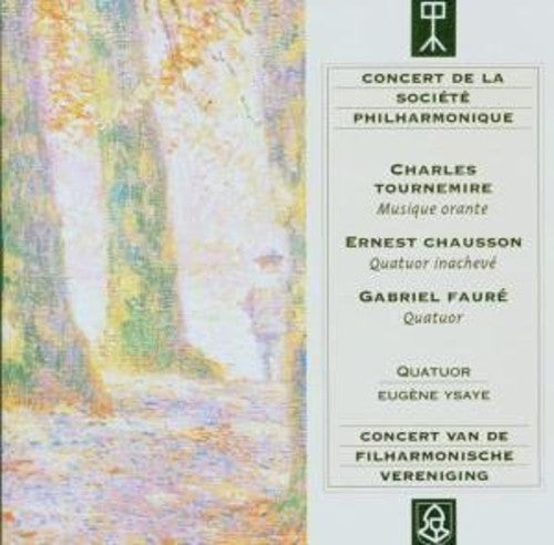 CHAUSSON/RAVEL - Unfinished Quartet Op.35 Music CD