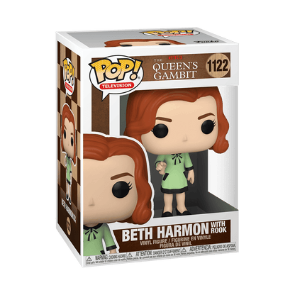 Beth Harmon With Rook #1122 Funko Pop! Television The Queen's Gambit