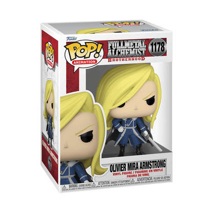 Olivier Mira Armstrong #1178 Funko Pop! Animation FullMetal Alchemist Brotherhood