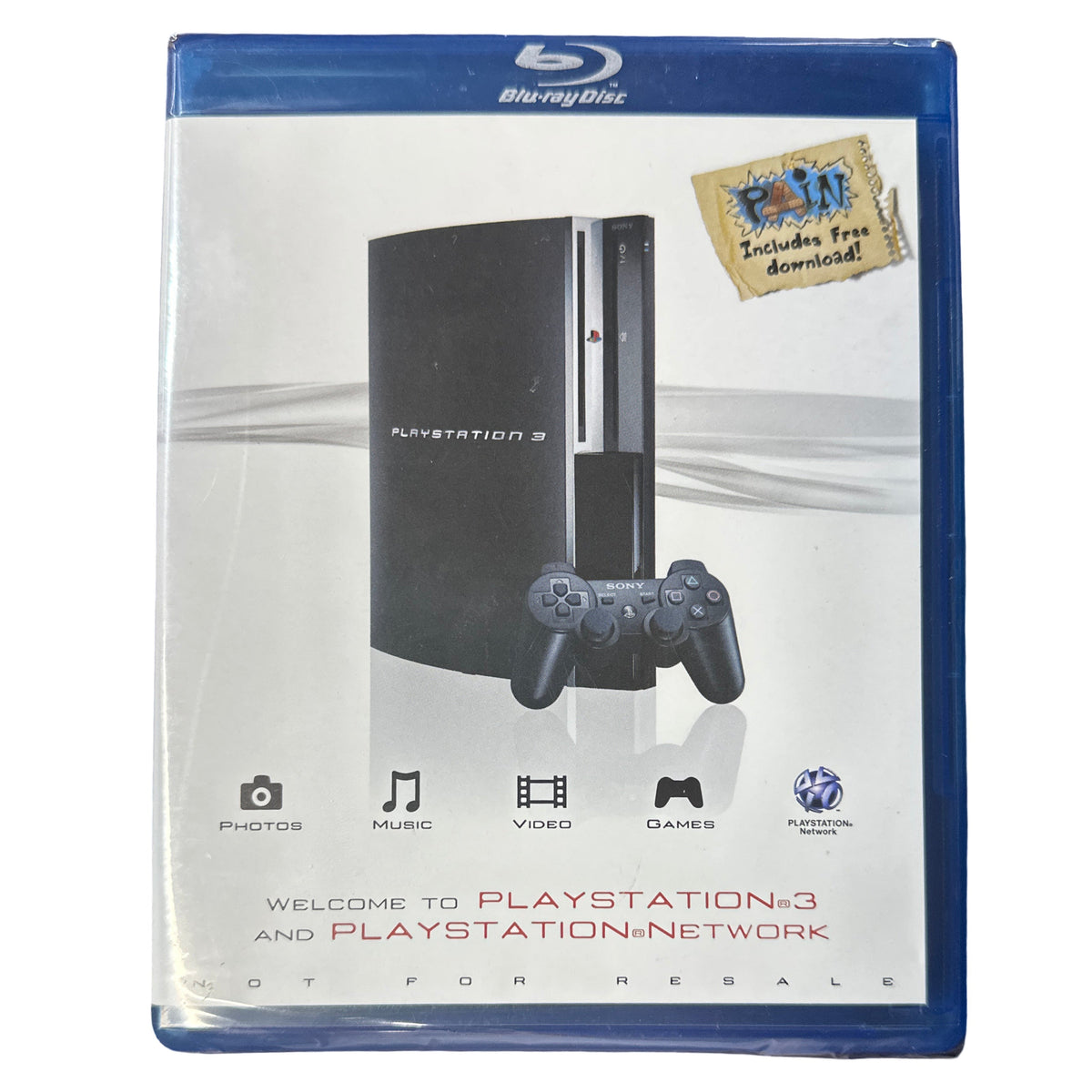 Welcome to PlayStation 3 and PlayStation Network with PAIN voucher - Playstation 3