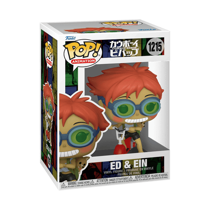 Ed And Ein #1215 Funko Pop! Animation Cowboy Bebop