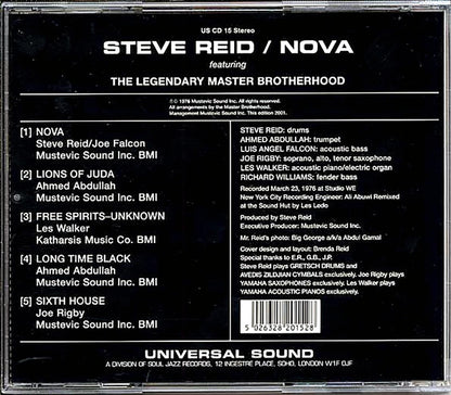 Steve Reid - Nova [New CD]