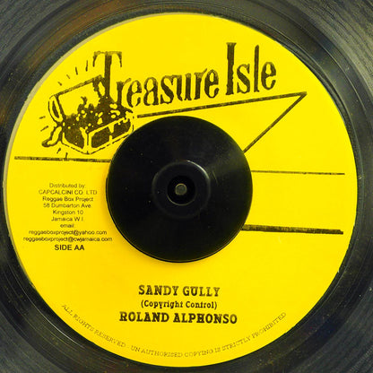 Joe White - Hog Ina Coco  /  Roland Alphonso - Sandy Gully (clear vinyl) [New Vinyl Record 7" Single]