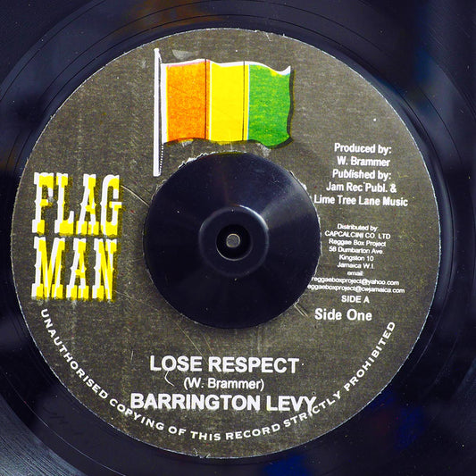 Barrington Levy - Lose Respect  /  Trinity - Read Up Yu Bible [New Vinyl Record 7" Single]