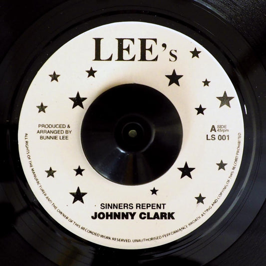 Johnny Clarke - Sinners Repent  /  King Tubby - Version [New] [New Vinyl 7"]