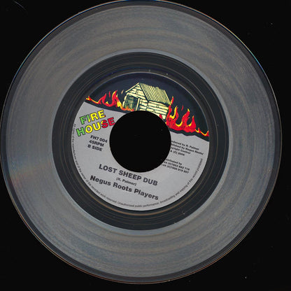 Lacksley Castell - Jah Is Watching You  /  Negus Roots Players - Lost Sheep Dub (clear vinyl) [New Vinyl Record 7" Single]