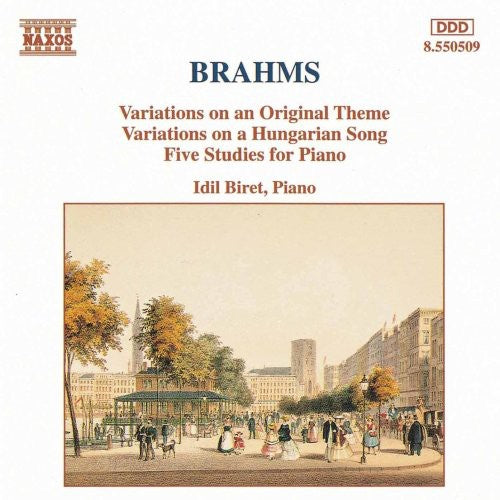 Idil Biret - Variations Opus 21 / 5 Etudes Music CD