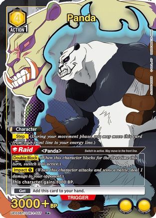 Panda (017) (R*) (UE03BT/JJK-1-017) - UE03BT Jujutsu Kaisen Foil