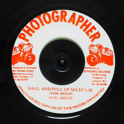 Carl Meeks - Haul & Pull Up Selector  /  Version [New Vinyl 7"]