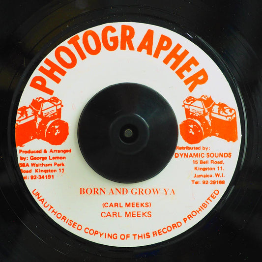 Carl Meeks - Born And Grow Ya  /  Version [New] [New Vinyl 7"]