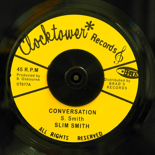 Slim Smith - Conversation  /  Version [New Vinyl Record 7" Single]