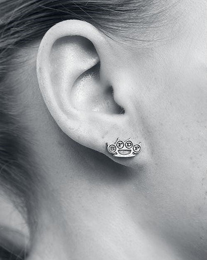 Five Finger Death Punch 5FDP Ear Studs Earrings