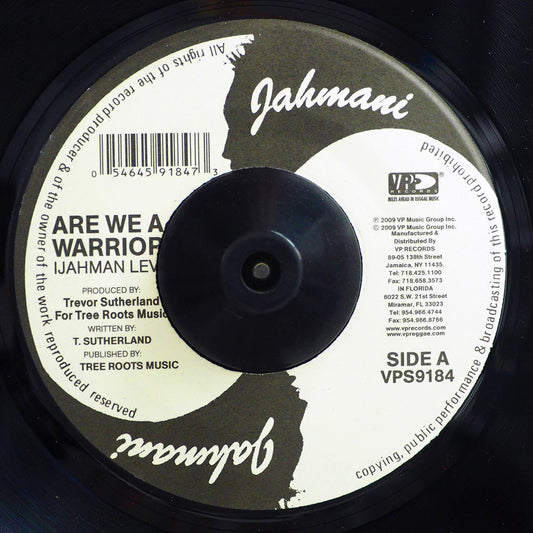 Ijahman - Are We A Warrior  /  Ijahman - I Do [New Vinyl Record 7" Single]