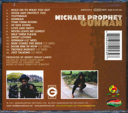 Michael Prophet - Gunman (With 5 Bonus Tracks) [New CD]