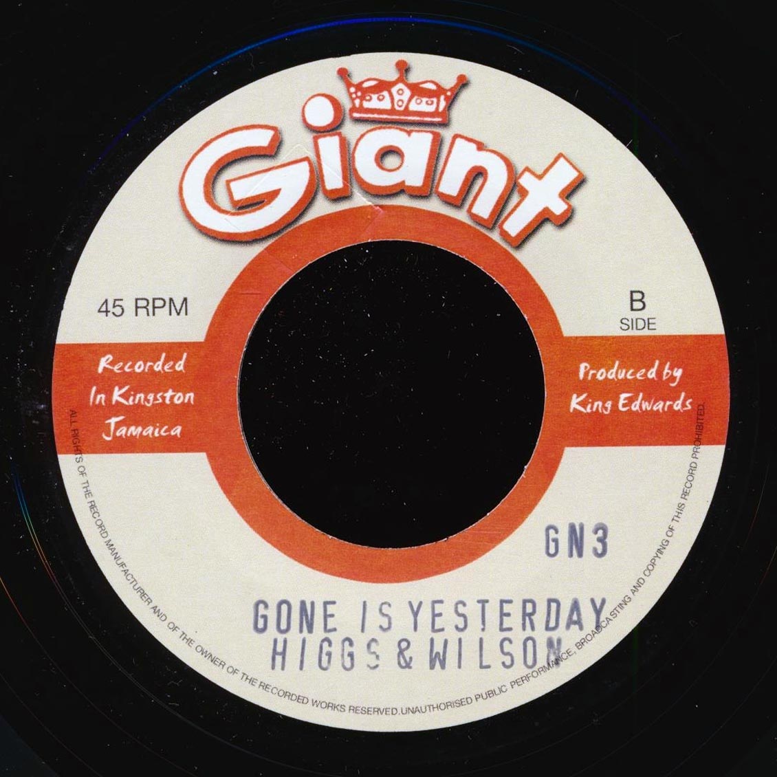 Skatalites, Ronald Wilson - Lonely Man  /  Higgs & Wilson - She's Gone (UK press) [New Vinyl 7"]