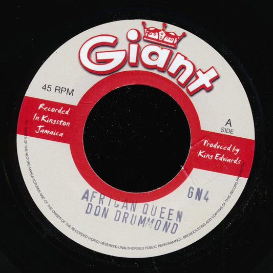 Don Drummond - African Queen  /  Bobby Aitken - Garden Of Eden (UK press) [New Vinyl Record 7" Single]
