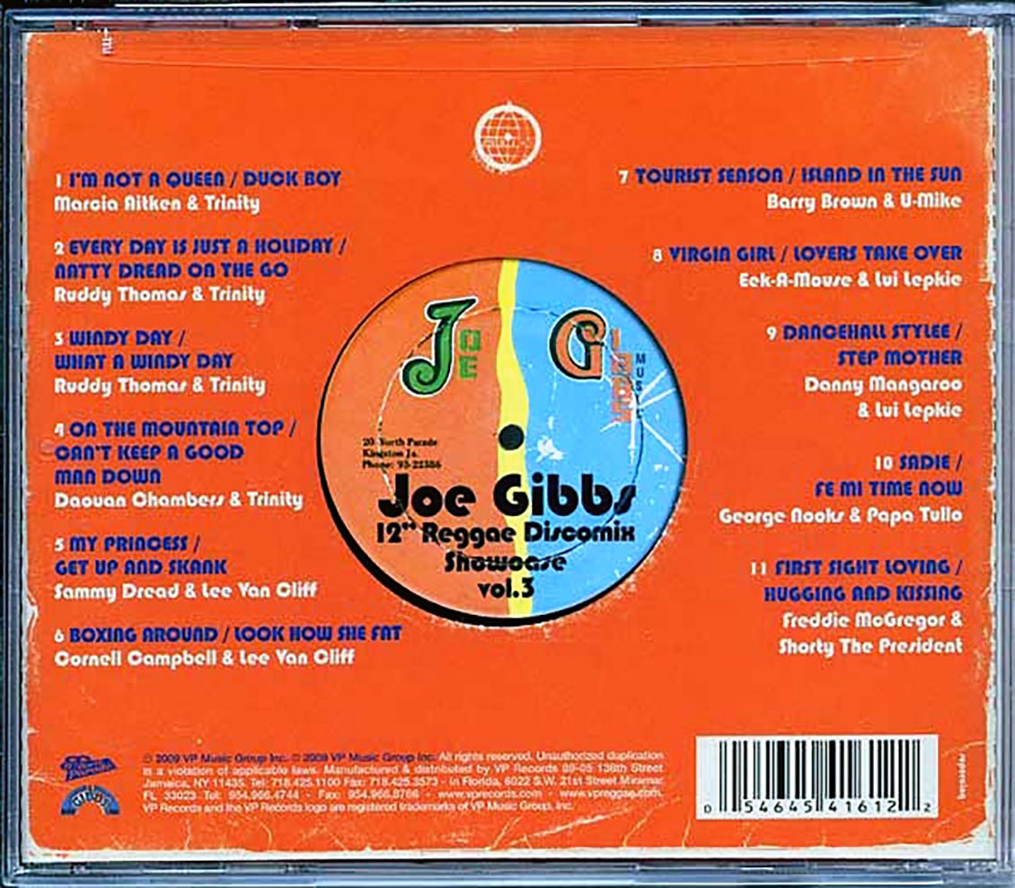 Joe Gibbs - Reggae Discomix Showcase Volume 3 [New CD]