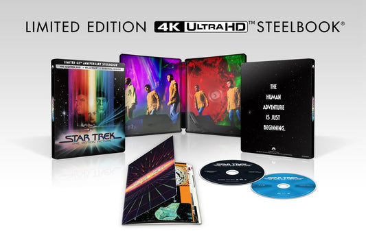 Star Trek I: The Motion Picture Steelbook [4K UHD + Blu-Ray + Digital]