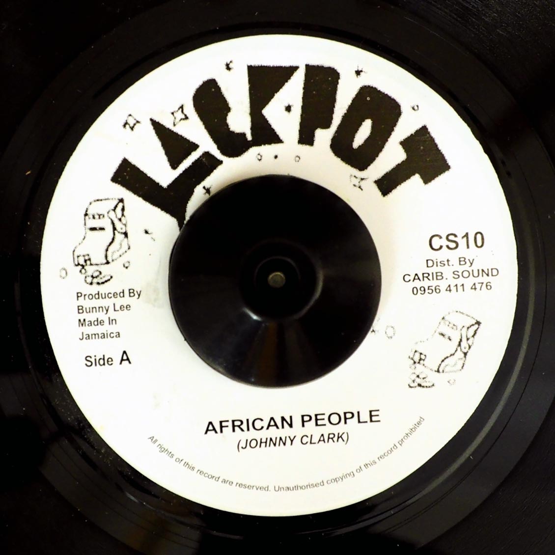 Johnny Clarke - African People  /  Version (rhythm: "Yabby You - Death Trap") [New] [New Vinyl 7"]