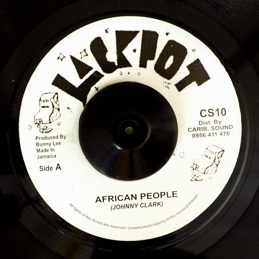 Johnny Clarke - African People  /  Version (rhythm: "Yabby You - Death Trap") [New] [New Vinyl 7"]