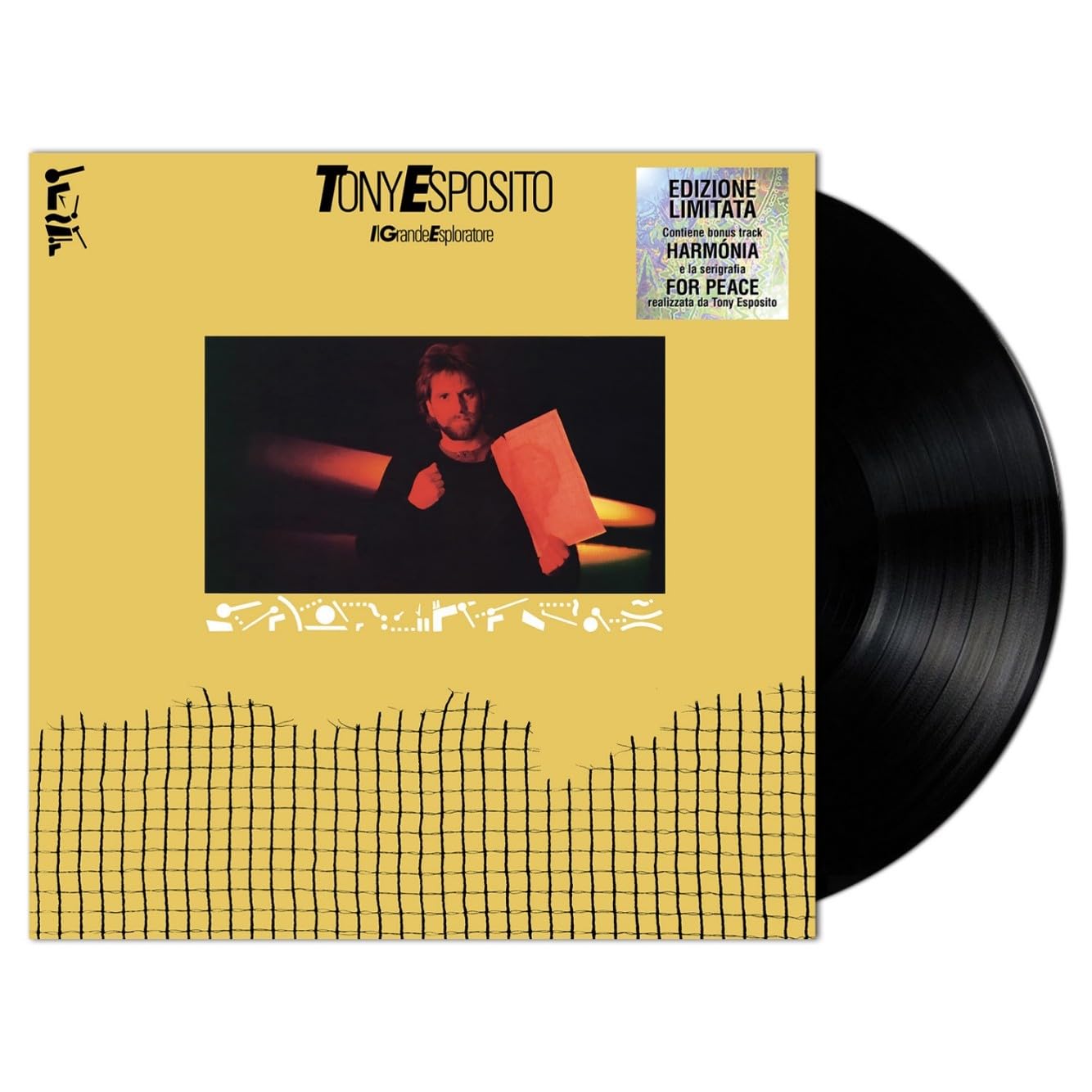 Toni Esposito - Il Grande Espoloratore (Blk) (Bonus Track) [Limited Edition] Vinyl Record