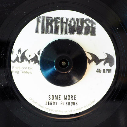 Leroy Gibbons - Some More  /  King Tubby, Fatman & Peego - Version [New Vinyl 7"]
