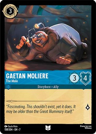 Gaetan Moliere - The Mole (158/204) - Archazias Island Cold Foil