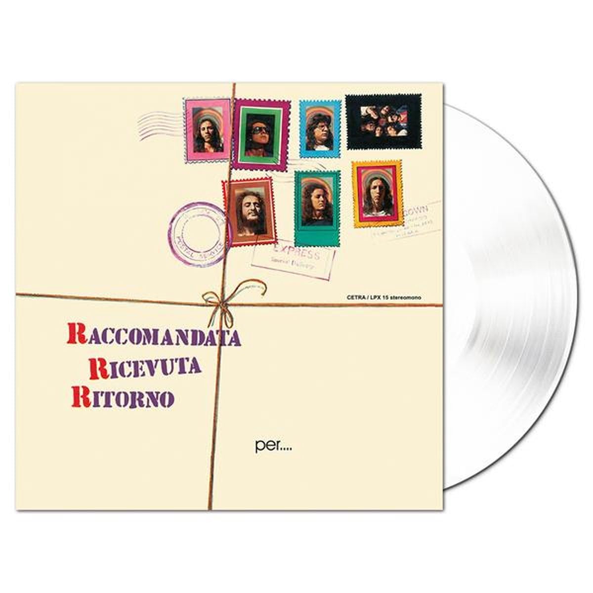 Raccomandata Ricevuta Di Ritorno - Per Un Mondo Di Cristallo [Clear Vinyl] [Limited Edition] (Ita) Vinyl Record