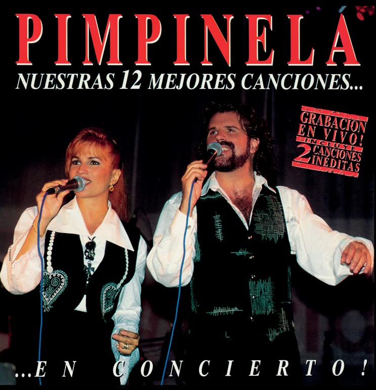 Pimpinela - Nuestras 12 Mejores Canciones En Directo (Spa) [LP] Vinyl Record