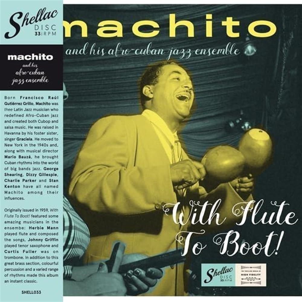 Machito & His Afro-Cuban Jazz Ensemble - With Flute To Boot (Spa) [LP] Vinyl Record