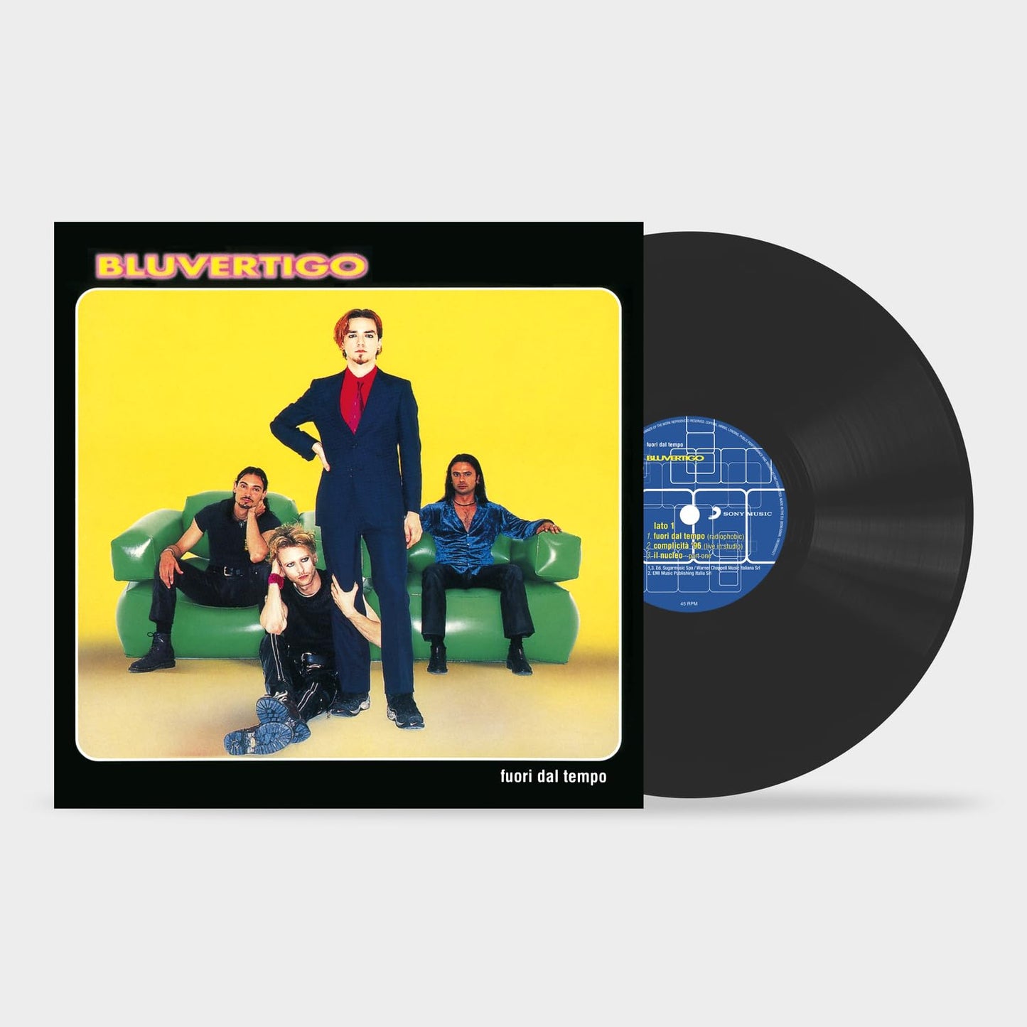 Bluvertigo - Fuori Dal Tempo (Blk) (Ita) [LP] Vinyl Record