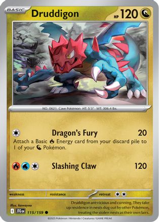 Druddigon 115/159 - SV09 Journey Together