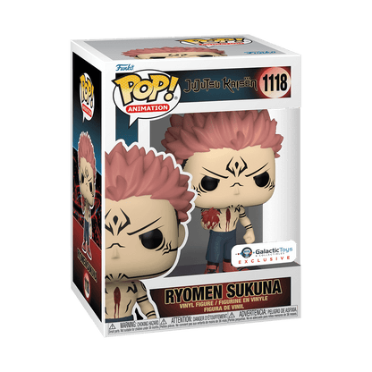 Jujutsu Kaisen Ryomen Sukuna Exclusive VAULTED #1118 Funko Pop Vinyl Figure