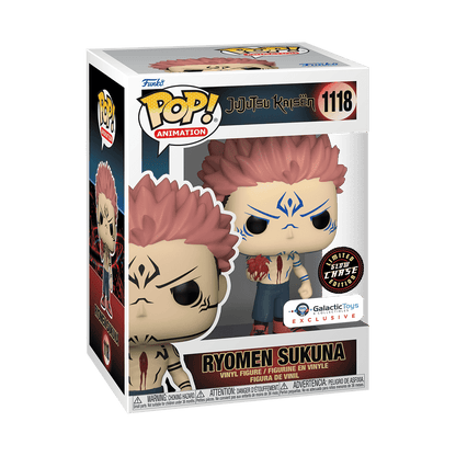 Jujutsu Kaisen Ryomen Sukuna Exclusive VAULTED #1118 Funko Pop Vinyl Figure
