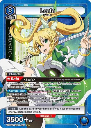 Leafa (060) (UE07BT/SAO-1-060) - UE07BT Sword Art Online Foil