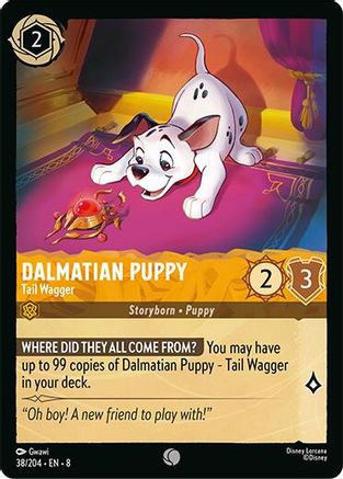 Dalmatian Puppy - Tail Wagger (38/204) - Reign of Jafar
