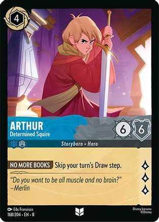 Arthur - Determined Squire (168/204) - Reign of Jafar