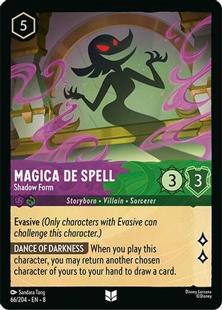 Magica De Spell - Shadow Form (66/204) - Reign of Jafar Cold Foil