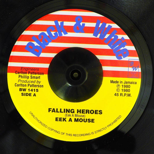 Eek A Mouse - Falling Heroes  /  King Tubbys - Heroes Skank [New] [New Vinyl 7"]