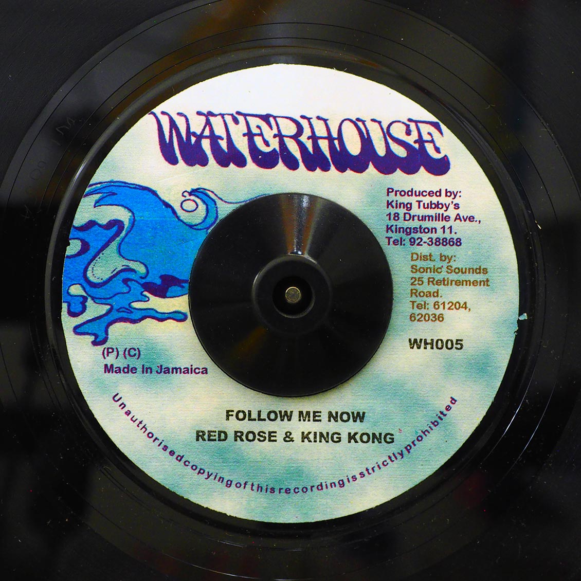 Red Rose, King Kong - Follow Me Now  /  King Tubby - Version [New] [New Vinyl 7"]