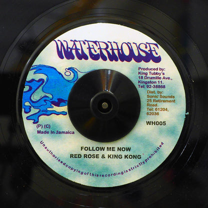 Red Rose, King Kong - Follow Me Now  /  King Tubby - Version [New Vinyl 7"]
