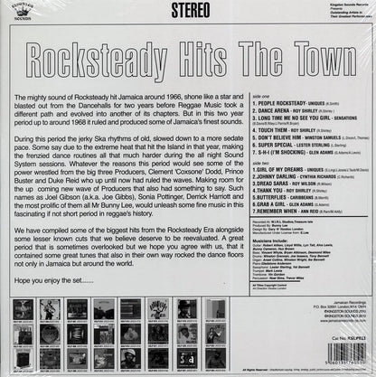 Lester Sterling, Glen Adams, Uniques, Etc. - Rocksteady Hits The Town (180g) [New Vinyl LP]