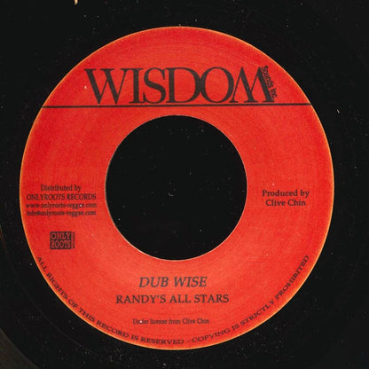 Max Romeo - If Them Ever  /  Randys All Stars - Dubwise [New Vinyl Record 7" Single]