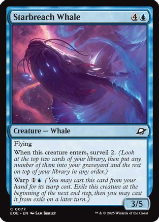 Starbreach Whale (EOE-077) - Edge of Eternities Foil