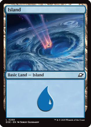 Island (0269) (EOE-269) - Edge of Eternities Foil