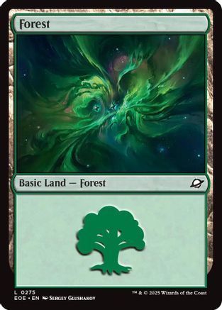 Forest (0275) (EOE-275) - Edge of Eternities Foil